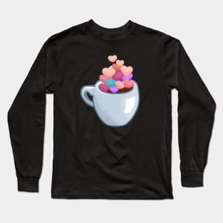 Cute Lovely Cocoa Mug Long Sleeve T-Shirt